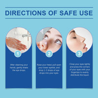 Eye Care Solution Gentle Hydrating Moisturizing Eye Care Daily Portable Solution
