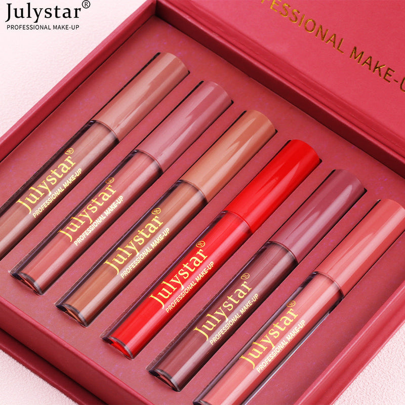 Hydrating Lip Honey Hydrogloss Mirror Lip Cheek Dual Purpose Six piece Set Lip Glaze Labial glaze