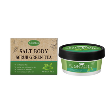WoodSleep Green Tea Body Scrub Gently Cleanses, Moisturizes, Moisturizes And Delicate Skin