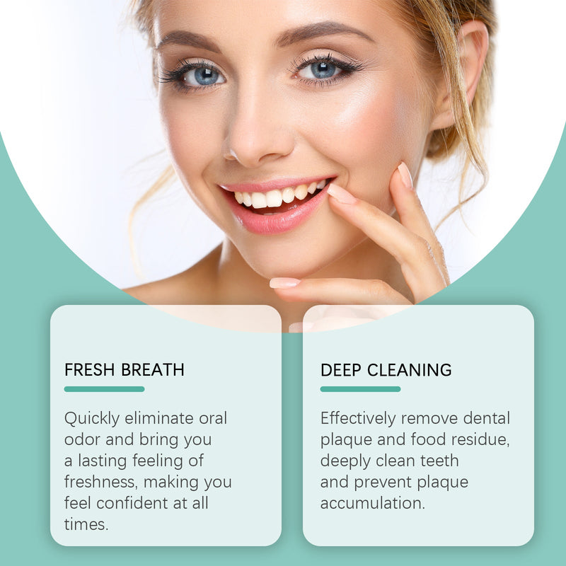 Oralhoe Mint Fresh Breath Powder Teeth Cleaning Decontamination Daily Care Mouth Clean And Fresh