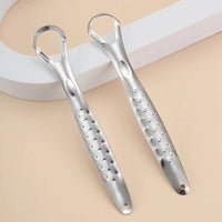 Tongue Cleaner Stainless Steel Tongue Scraper Oral Hygiene Tool for Fresh Breath