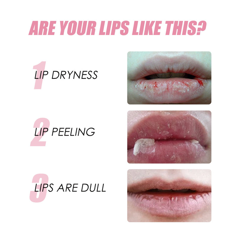 Honey Infused Lip Oil, Moist lips fade lip lines anti cracking and peeling wet lips