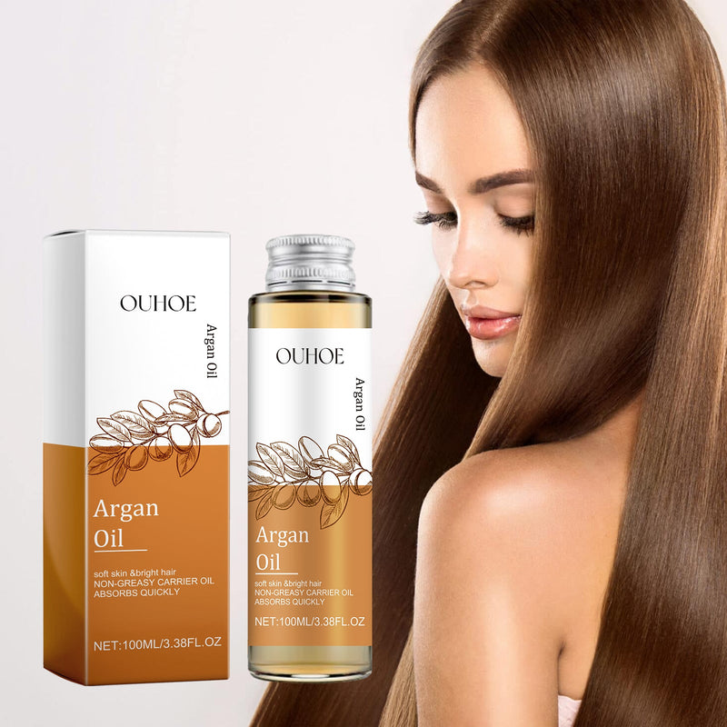 Argan Oil, Multi-effect massage oil for Skin Whitening and Smoothing Hair