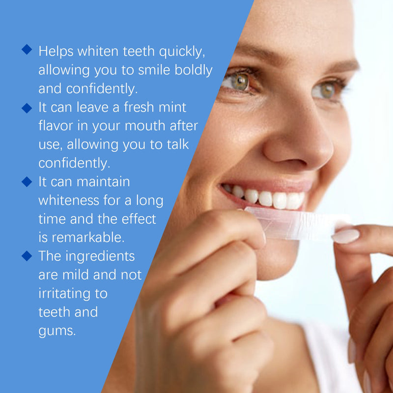 Teeth Whitening Patch Fresh Breath Remove Stains Yellow Dirt Deep Clean White Teeth