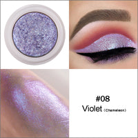 HANDAIYAN Makeup Eye Shadow Monochromatic Polarized Pearlescent Non-Smudge Eye Shadow Cream Easy To Color