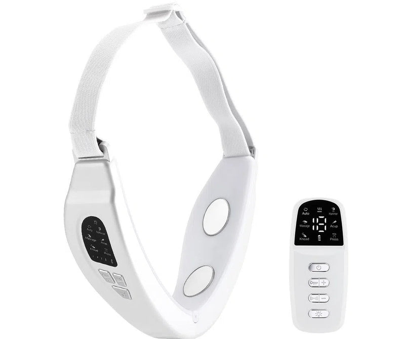 EMS Color Light Facial Slimming Device Microcurrent Facial Beauty Device Massage Hot compress V face