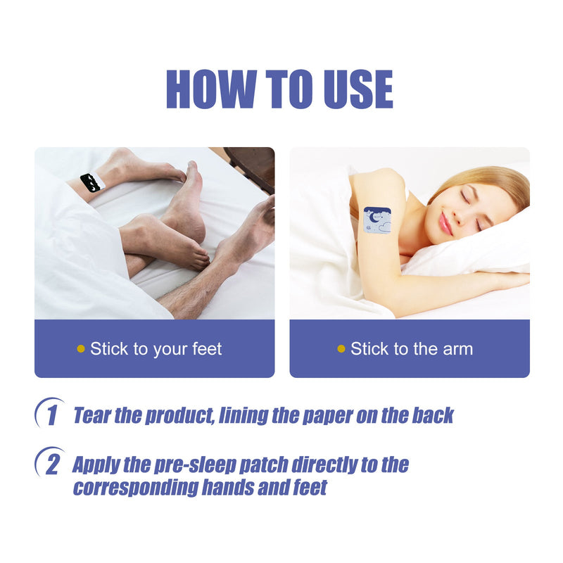 EELHOE Sleep Aid Patch, Relieve Irritability, Anxiety, Insomnia, Improve Sleep Quality And Improve Sleep Quality