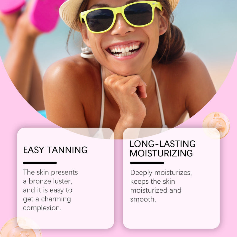 OceAura Anti-Tanning Essence, Outdoor Mild Moisturizing Anti-Sunburn Anti-Tanning Wheat Black Brightening Skin Essence
