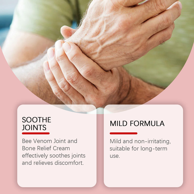 Bee Venom Joint Care Cream Gentle Care For Joints And Muscles Body Massage Moisturizing Repair Cream
