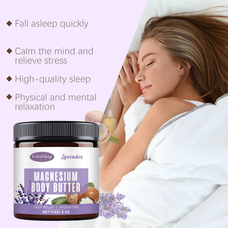 Woodsleep Lavender Body Moisturizer - Soothing Sleep-Refreshing Skin Cream