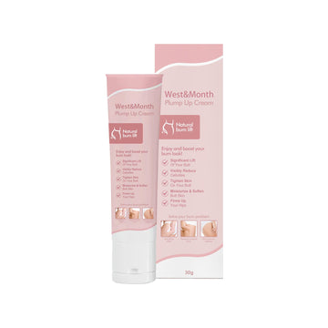 West&Mooth Body Plump Up Cream, Firming And Lifting Hips Highlights Curves And Volumizing Hips Cream