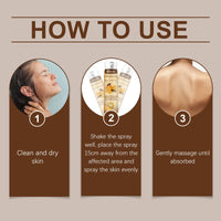 Ximonth Hair Keratosis Treatment Spray Cleans Back Acne And Moisturizes Smooth Body Skin Spray