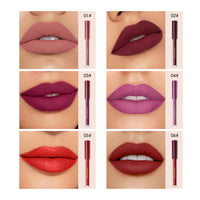 Niceface New Quality Lip Glaze Velvet Matte Lip Glaze Set Matte Non-Stick Cup Waterproof Makeup