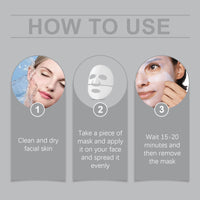 Collagen Mask Gently Cleans Skin, Refreshing, Non-Sticky, Balanced And Glossy, And Purifies Pores