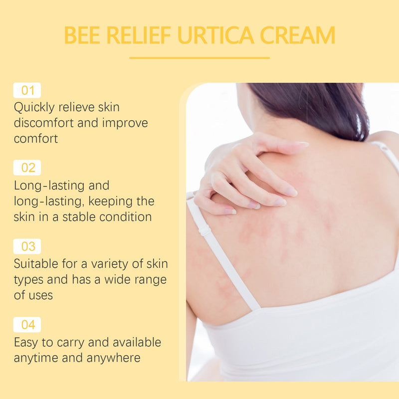 Bee Venom Anti-Itch Cream, Relieves Redness And Itching Of Hands And Feet Skin, Relieves Itching And Repairs Skin Moss Care Cream