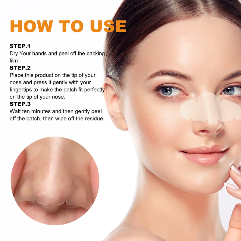 Nose Patch, Remove Blackheads Acne Pimples Deep Clean Pore Dirt Tear Nose Mask