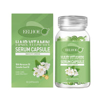 EELHOE Hair Essential Oil Treatment Capsule Hair Nutrition Relief Dry And Smooth Hair And Scalp Massage Essential Oil