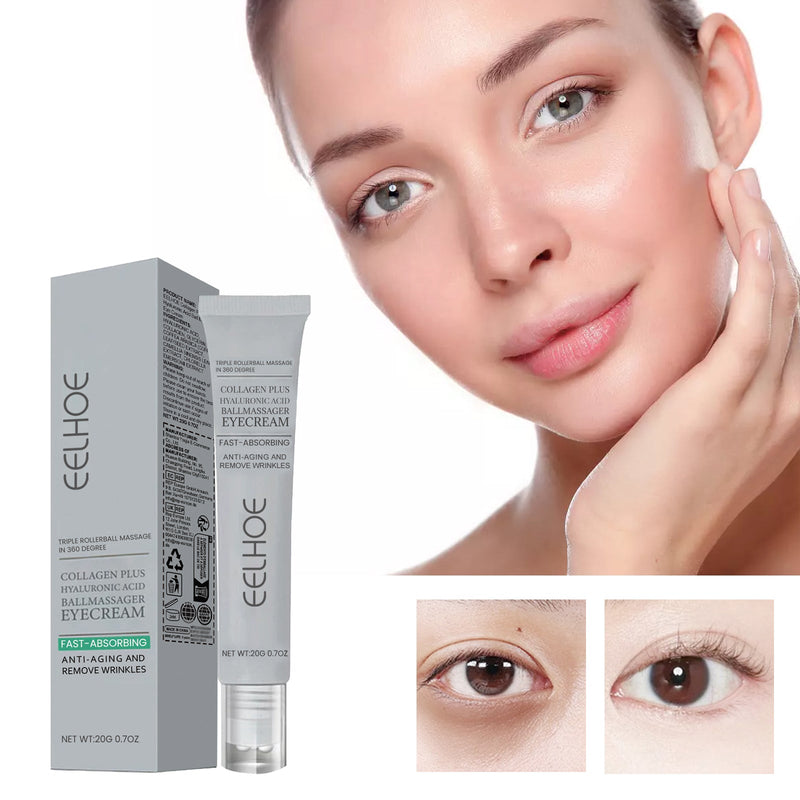 Collagen Hyaluronic Acid Massager Eye Cream For Fine Lines And Delicate Skin Care Eye Cream