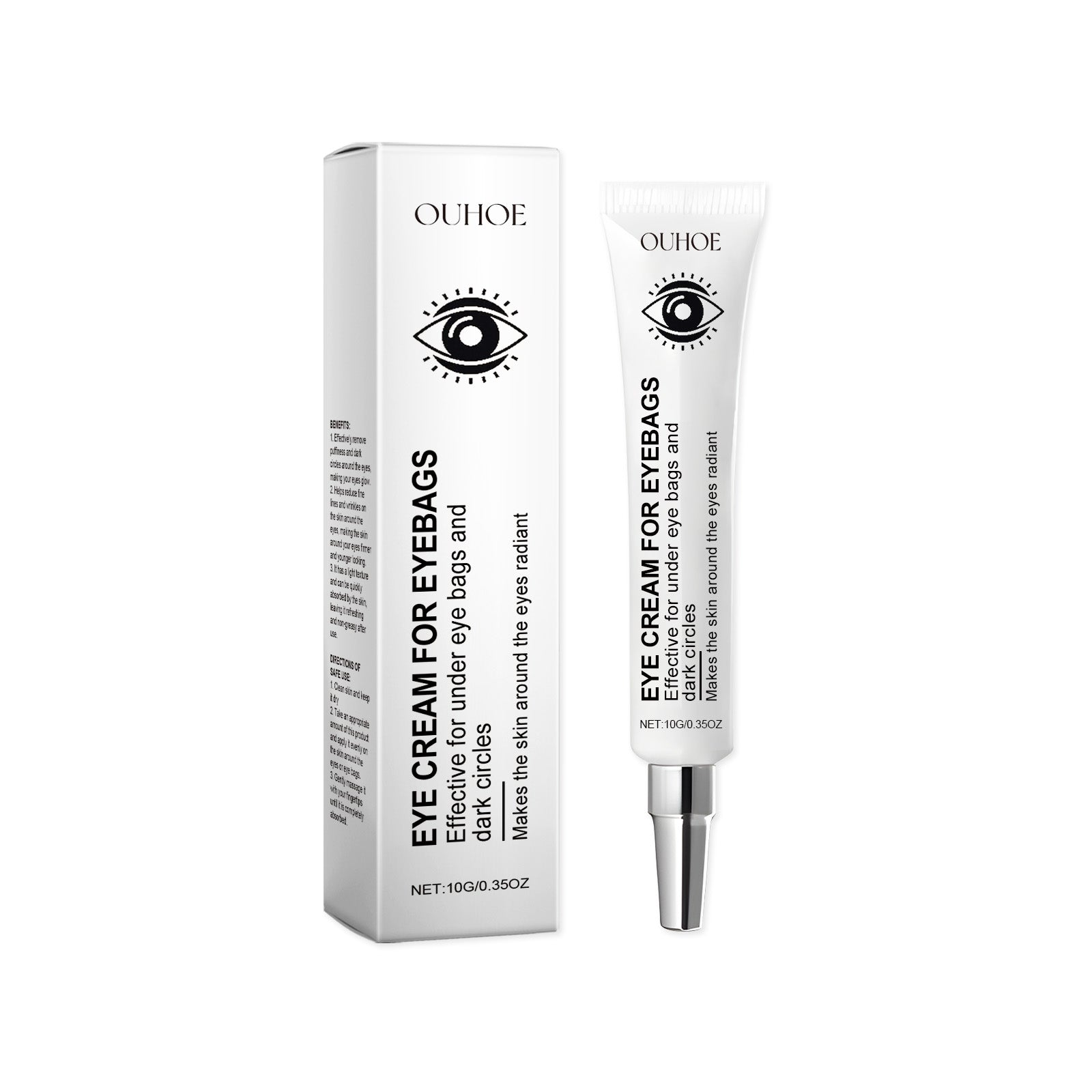 Eye Cream For Eyebags, Mild Skin Lotion To Reduce Puffy And Dark Circles Under The Eyes