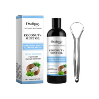 Coconut Mint Oil, Coconut Mint Mouthwash Fresh Breath Care Gum Stain Removal Mouthwash