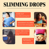 Slimming Drops, Body Tightening Arms Abdominal Fat Leg Muscle Toning Oral Drops