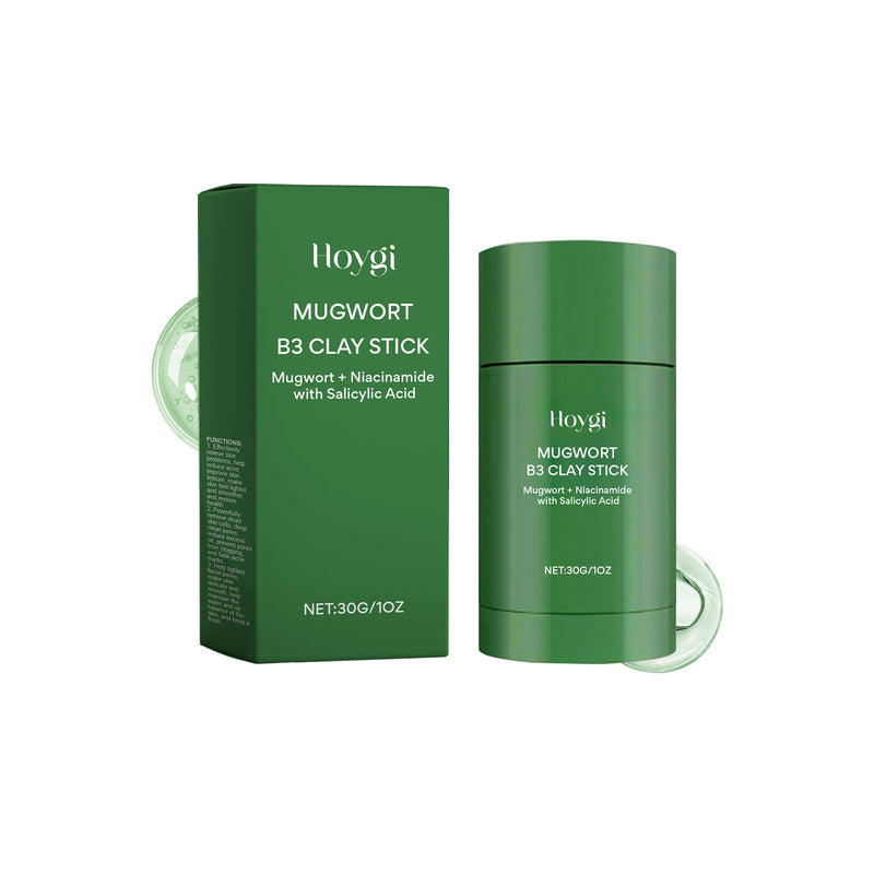 Hoygi Moxa Mud Mask Stick Deeply Cleans Pores, Brightening Skin, Firming, Smoothing And Refreshing Mask Stick
