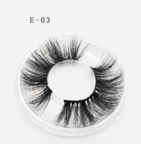 Visofree Eyelashes 3D Mink Lashes natural handmade volume soft lashes long eyelash extension real mink eyelash for makeup E01