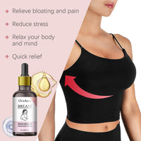 Breast Care Massage Oil Moisturizes Women's Chest Massage Firming Oil Breast Care Volumizing Essential Oil