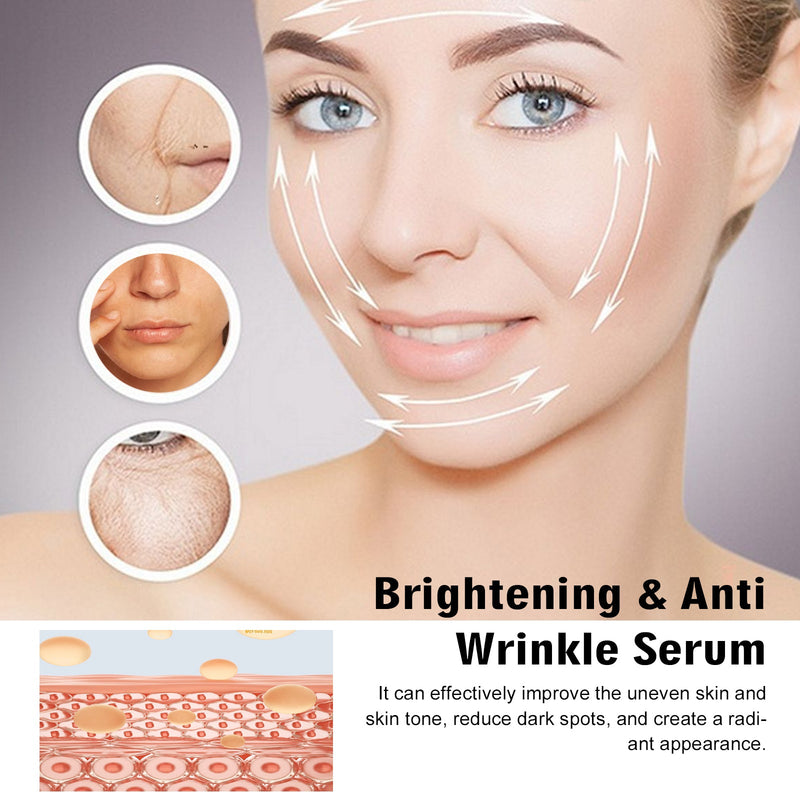 Hoygi Brightening Anti-Wrinkle Serum - Reduces Dark Spots, Firms & Hydrates
