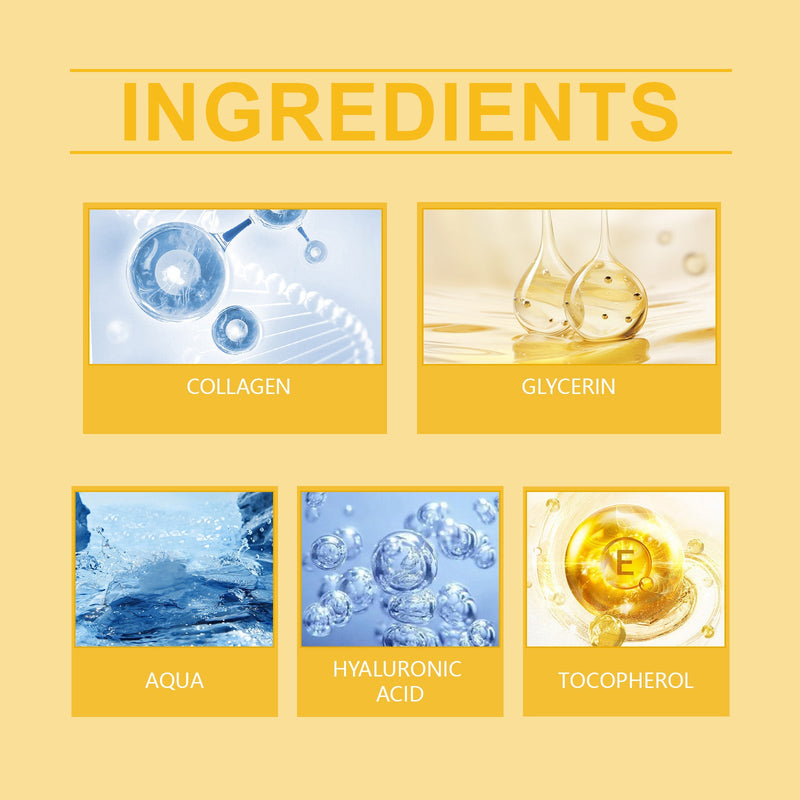 Collagen Anti-Wrinkle Essence Reduces Facial Fine Lines, Nourishes, Brightens And Moisturizes Delicate Skin