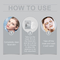 EELHOE Collagen Mask (Bag) Hydrating, Rejuvenating, Firming, Brightening, Moisturizing, Nourishing And Gentle Care Mask