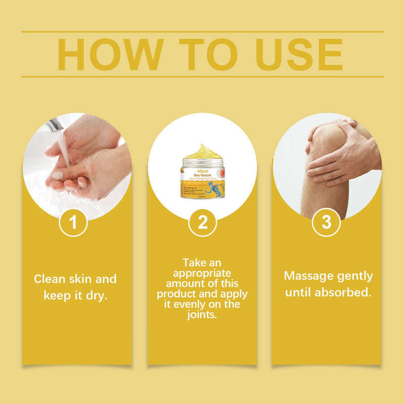 Wiyun Joint Repair Cream Moisturizes Hands, Feet, Shoulders And Neck External Massage Cream Gentle And Comfortable Body Joint Care