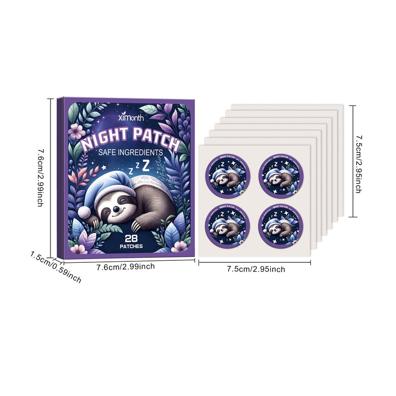 Night Patch, Care To Relieve Physical And Mental Fatigue To Help Sleep Cute Cartoon Sleep Patch