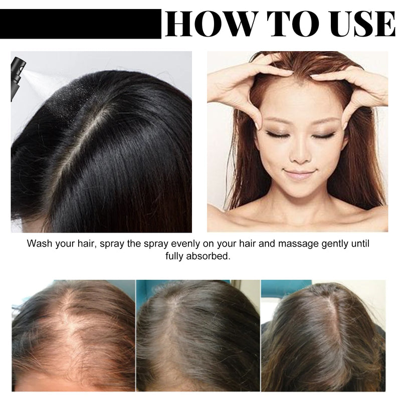 Jaysuing Batana Hair Spray Scalp Deep Moisture Repair Hair Strong Hair