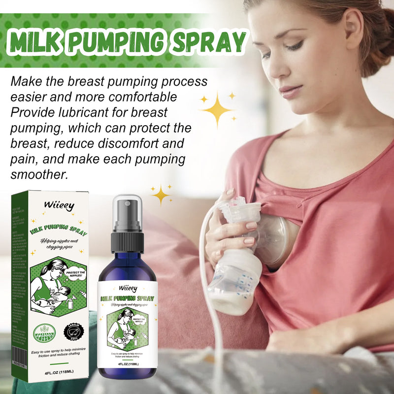 Wiieey Breast Spray Relieves Nursing Discomfort Repair Moisturizes Skin Breast Feeding Breast Care Spray
