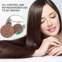 EELHOE Polygonum Multiflorum Shampoo Cake, Nourishing Root Essential Oil Shampoo Black Soothing Vegetable Shampoo