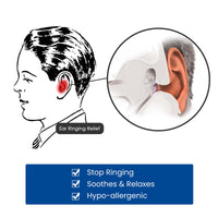 South Moon Auri-calm Tinnitus Relief Device, Relieve Ear Pain Tinnitus And Ear Discomfort Ear Massage Care Ear Clips