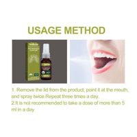 OUHOE Herbal Treatment Spray Relieves Phlegm Dry, Itchy Throat Breath Refreshing Body Treatment Oral Spray