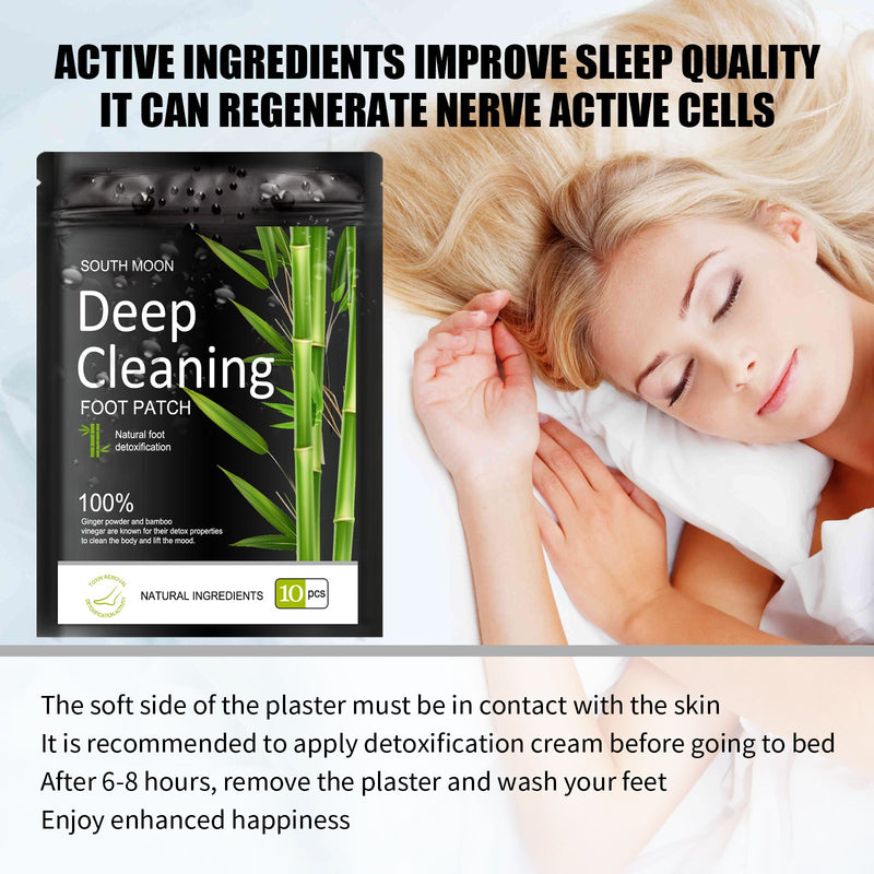 South Moon Natural herbal foot patch to relieve physical and mental stress Foot massage to help sleep foot patch