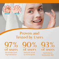 Radiant Glow Vitamin C Soap, Brightening Moisturizing Bath Cleansing Soap