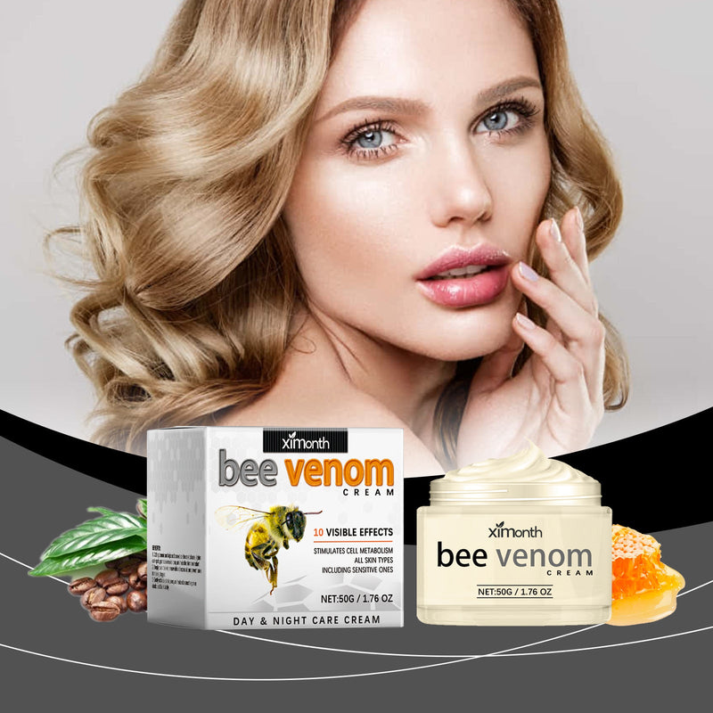 Bee-Venom Anti-Wrinkle Firming Face Cream Moisturizes, Hydrates, Lightens, Brightens And Lifts Fine Lines