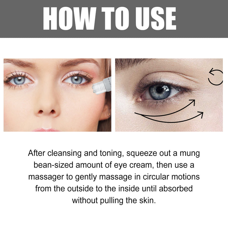 Collagen Hyaluronic Acid Massager Eye Cream For Fine Lines And Delicate Skin Care Eye Cream