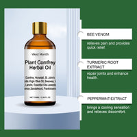 West&Month Herbal Compost Oil, Massage Moisturizing Joint Massage Essential Oil Daily Joint Care Essential Oil