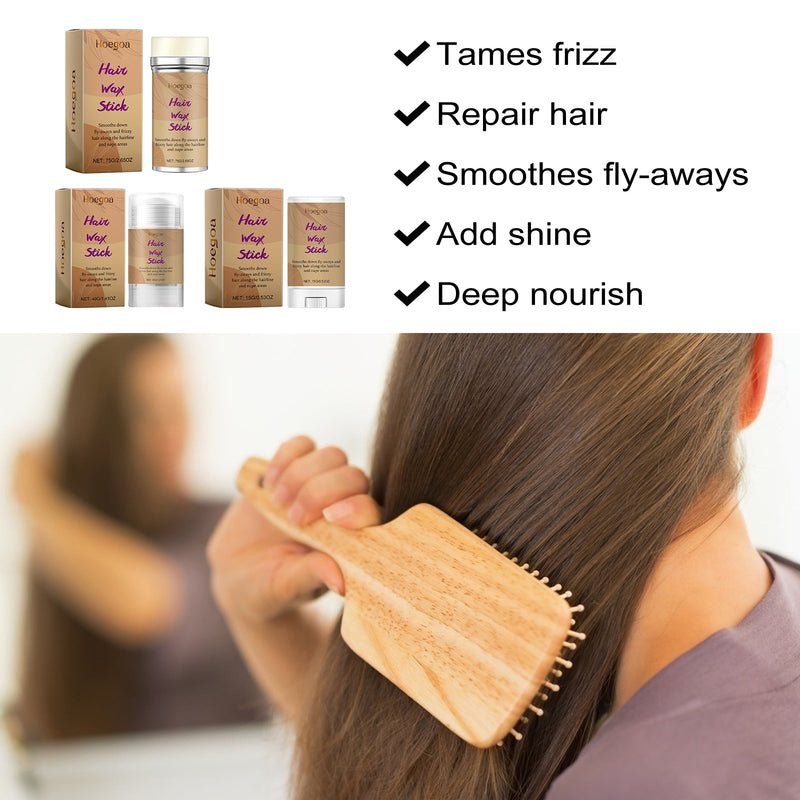 Hair Wax Rod Crushing Hair Finish Natural Gloss To Smooth Frizz And Permanent Set Crushing Hair Finish Rod