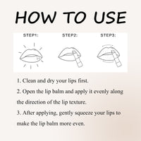 Orange Moisturizing Lip Balm Moisturizes, Hydrates, Removes Dead Skin, Prevents Dry And Cracked Lips