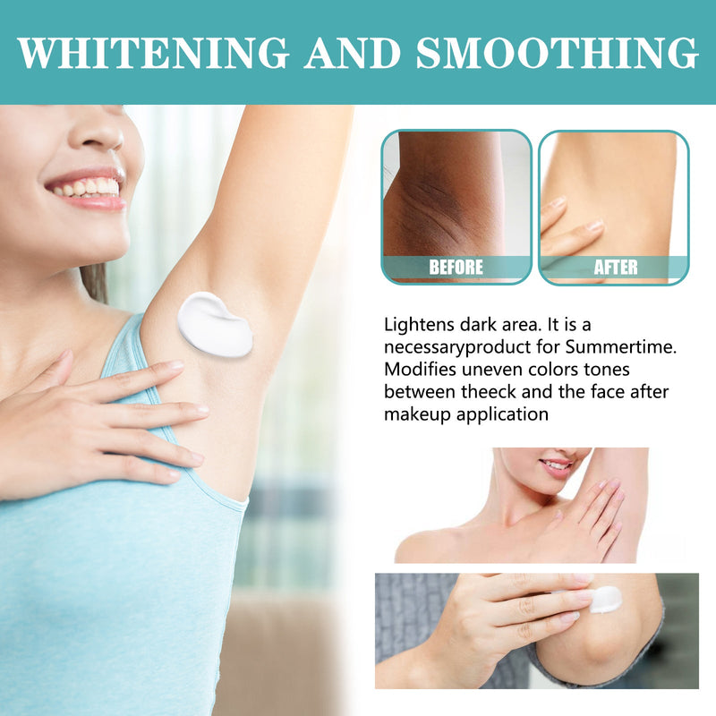 OUHOE Underarm Beauty Cream, Lighten Underarm Elbow Joint Melanin Brightening And Moisturizes Skin Cream