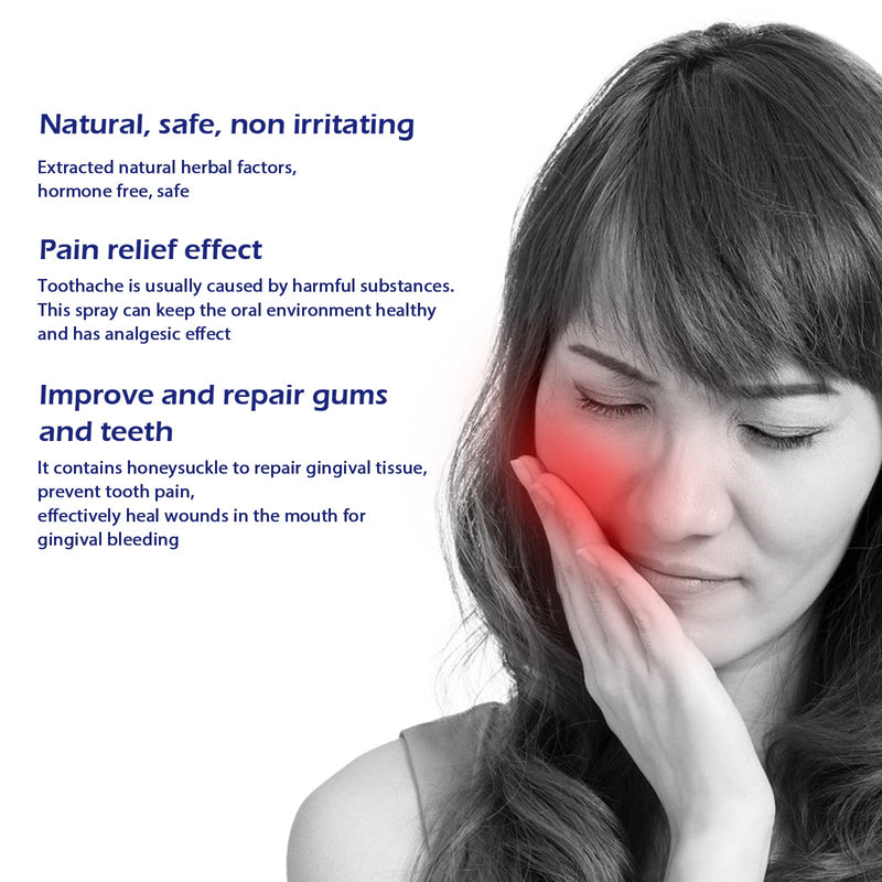 Oral Care Spray Pamper Teeth Soothe Teeth Discomfort Gentle Care Oral Spray