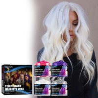 Temporary Party Wax Set, Halloween Party Temporary Convenient Hair Easy To Color And Wash