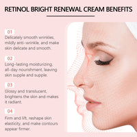 Rose Hip Anti-Wrinkle Cream Moisturizing, Brightening, Reducing Fine Lines, Firming, Smoothing And Nourishing Facial Skin Cream
