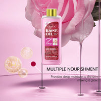 OUHOE Rose Body Oil Relieves Dry Skin And Moisturizes Body Skin Massage Care Oil